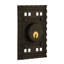 Nostalgic Warehouse Craftsman Plate Double Cylinder Deadbolt-748711509