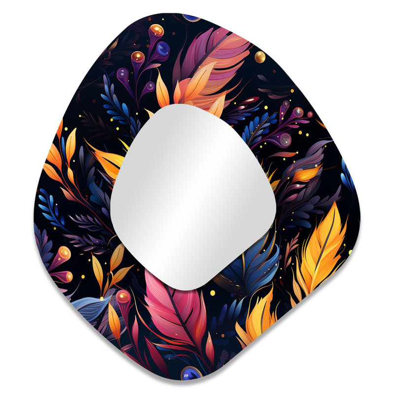 Fieldston Mystical Boho Boho Pattern - Boho Asymmetric, 35 po x 31 po