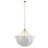 Aire 4-Light Large Chandelier, Off-White Linen-135533115
