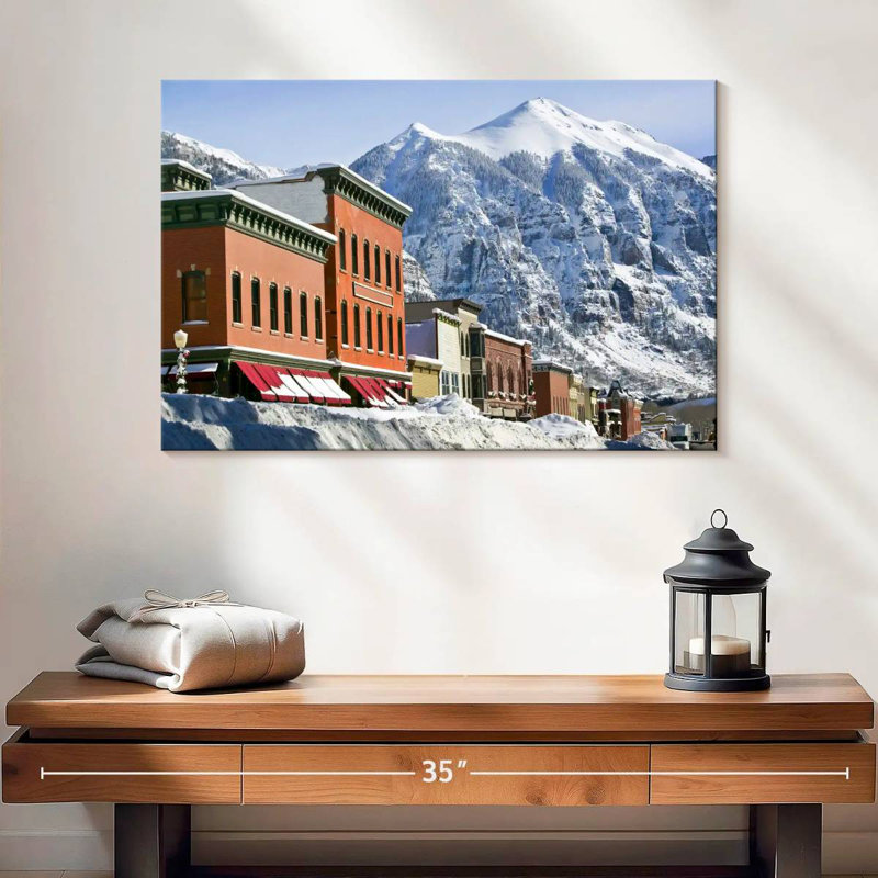 Village d'hiver Sebbie Telluride, H 20 po x l 30 po