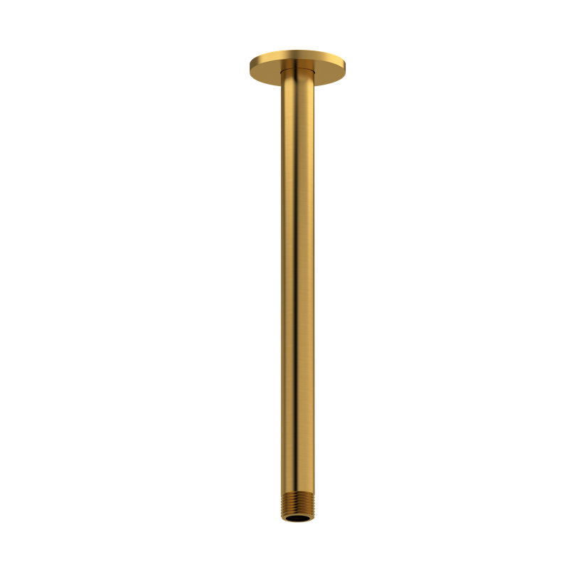 Riobel 12" Ceiling Mount Shower Arm, Brushed Gold