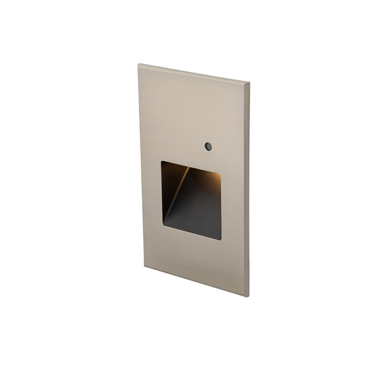 LED Step Light, Brushed Nickel, 2000K