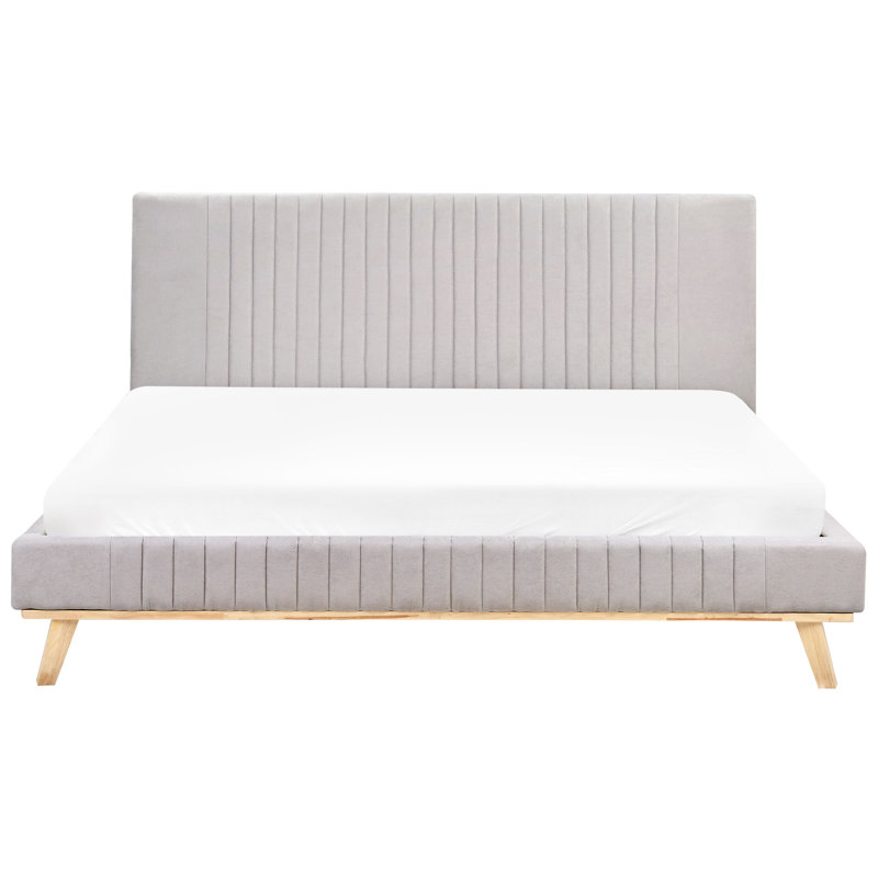 Bed TALENCE Light Grey, Super King (6')