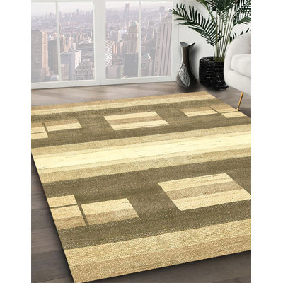 Tapis décoratif multicolore à motif abstrait