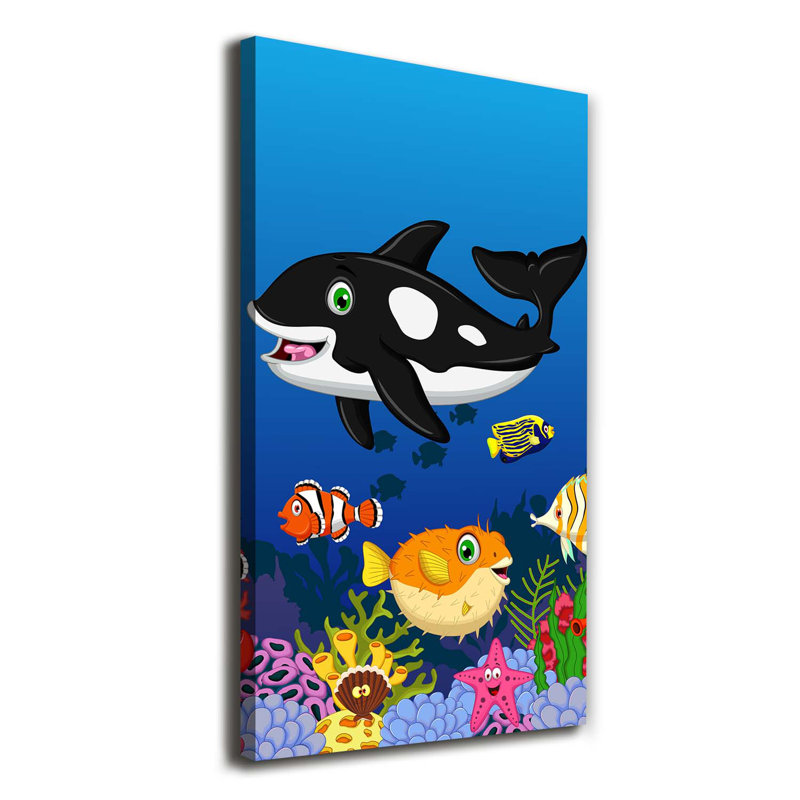Underwater World - Wrapped Canvas Print