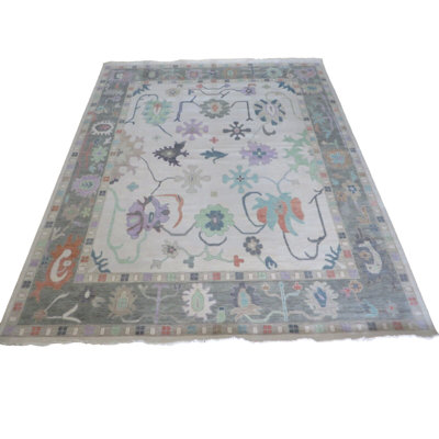 One-of-a-Kind 9'11" X 14' Wool Area Rug in Ivory