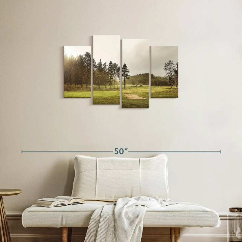 Sireci Golf Course Trees, 22" H x 36" W