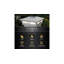 E3EE0B0E7ED14853B9940C0664EE015C 6 X 6 Inch White Aluminum Oxford Solar Post Cap