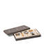 Shagreen Bamboo Bar Set, Chocolate