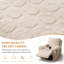 Housse pour fauteuil inclinable inclinable, Housse pour fauteuil inclinable Lazy Boy, (Blanc cassé)-131521352