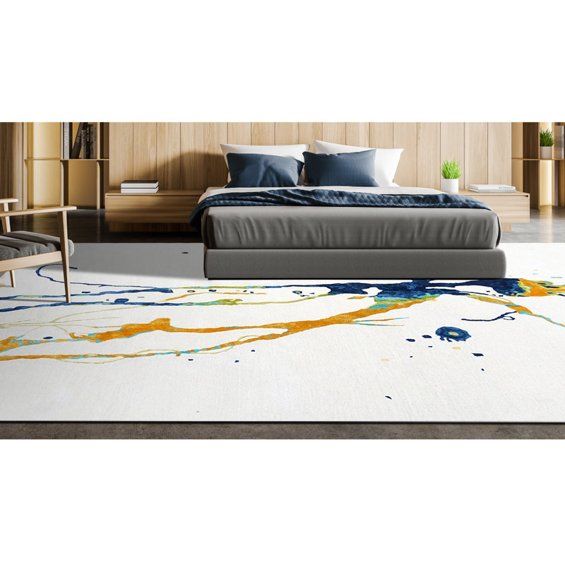 Abstract Area Rug, Rectangle 9' x 12'
