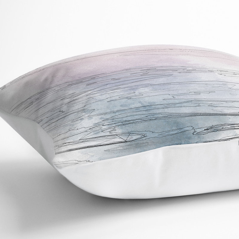Square Cushion, 40cm H x 40cm W x 15cm D, White