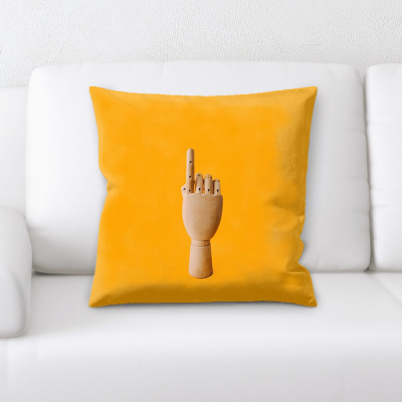 Minimalism Microsuede Reversible Throw Pillow