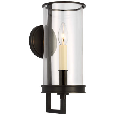 Chapman & Myers Glendon Small Hurricane Sconce