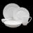 Mikasa Annabel 40-Piece Lightweight Chip-Resistant Bone China Dinnerware Set, Service for 8