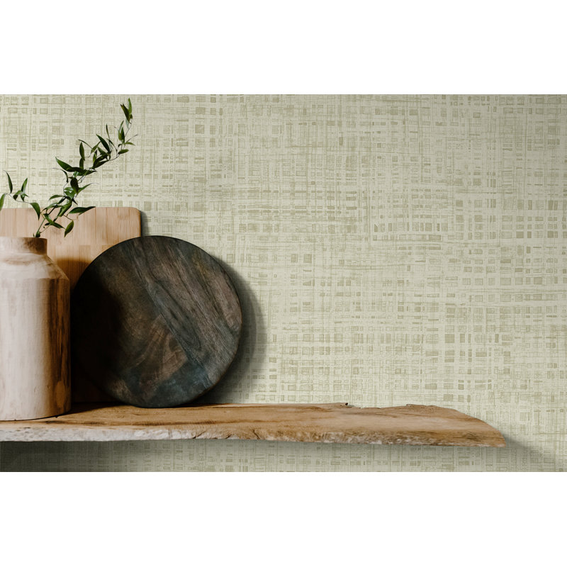 Rouleau de papier peint L 27 pi x l 27 po Cranney, Lin