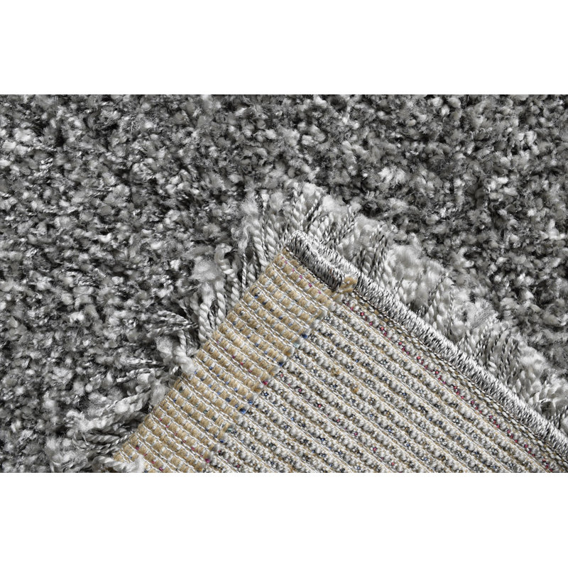 Adamell Solid Colour Shag Area Rug, Runner 80 x 230cm
