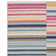 Donnavon Striped Blue/Pink/Yellow Area Rug