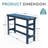 Raise Rectangular Outdoor Table-301138107