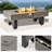 42 Inch Iron Fire Pit Table