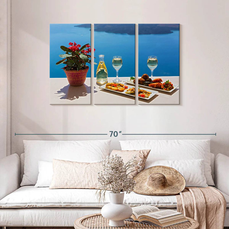 Yarlin Lunch With A View, 28" H x 45" W