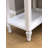 Ewart Beachside Chairside with Wicker Rattan Basket End Table with Glass Inlay-379781181