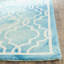 Tapis géométrique en laine touffeté à la main Chanal-33150852