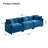 Schmucker Modular Oversized Deep-Seat Cloud Sofa, Modern Double-Layer Cushion Cloud Couch-594909233-594630507