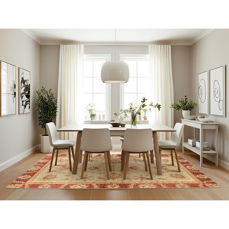 Tapis abstrait 3993, Rectangle 7 pi x 10 pi