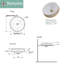 Regatta 19'' L Bathroom Sink