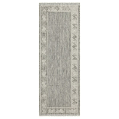 Silver Indoor/Outdoor Area Rug