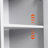 Grey Kitchen Island With Trash Storage, Drop Leaf, Spice Rack, Towel Holder, Adjustable Shelves, Dependable Lockable , Bin, Shelf,-1742630954