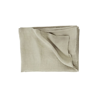 Milo 100% Linen Solid Colour Bedspread