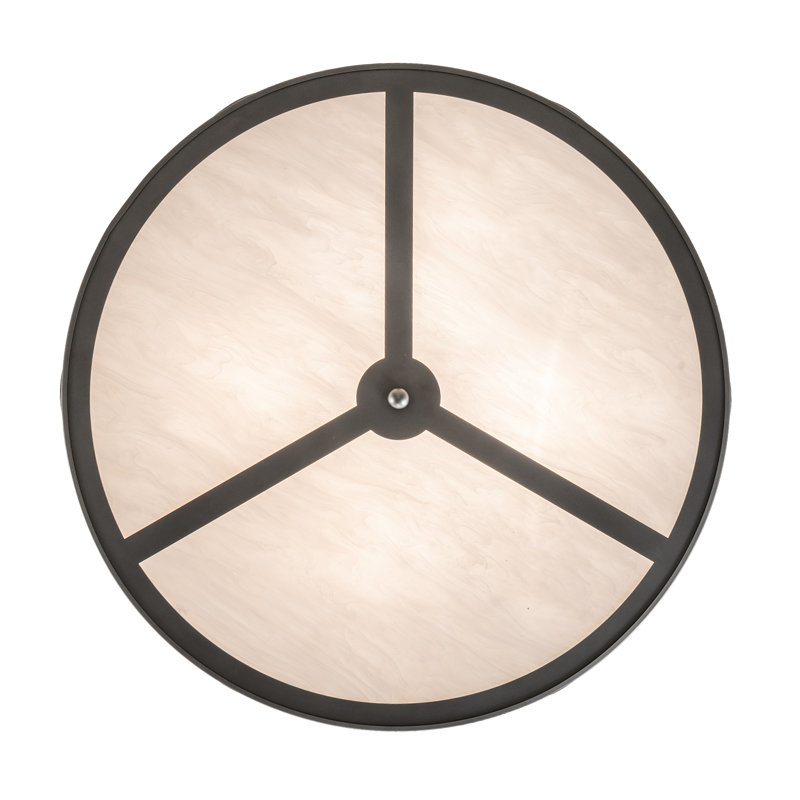 4 - Light Semi Flush Mount