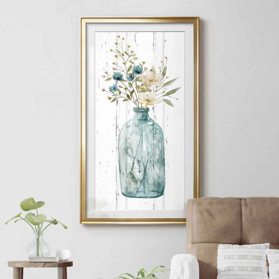 " Farmhouse Flower Bouquet I " Gracie Oaks