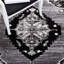 Tapis gris / noir Southwestern-1560825344