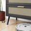 Commode 6 tiroirs en rotin pour chambre à coucher Commode 6 tiroirs moderne, armoire de rangement large pour le salon, la chambre à coucher, le couloir (commode)