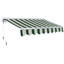 Auvent rétractable manuel pour terrasse 12 pi x 10 pi Advaning-86665066-14236694