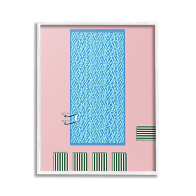 «Abstract Summer Pool Single Frame» par Regina Moore sur
