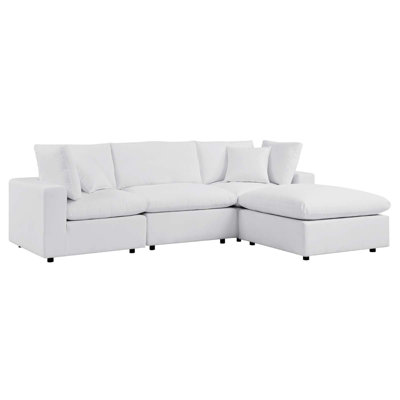 Canapé modulaire d'extérieur pour patio 4 pièces Commix
