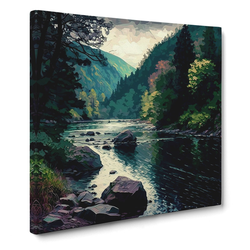 Modern Wall Art - Wrapped Canvas