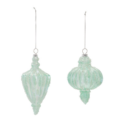 Glass Ball Ornaments (Set of 12)