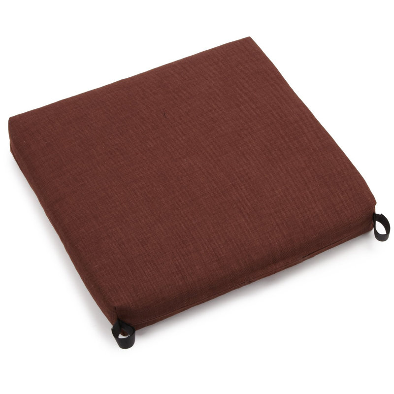 Outdoor 3'' Seat Cushion, Cocoa