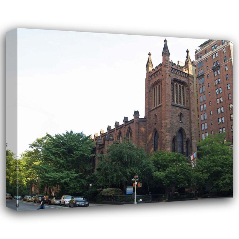 New York City Church of Ascension, H 15 po x l 18 po