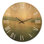 Grande horloge murale minimaliste en bois minimaliste