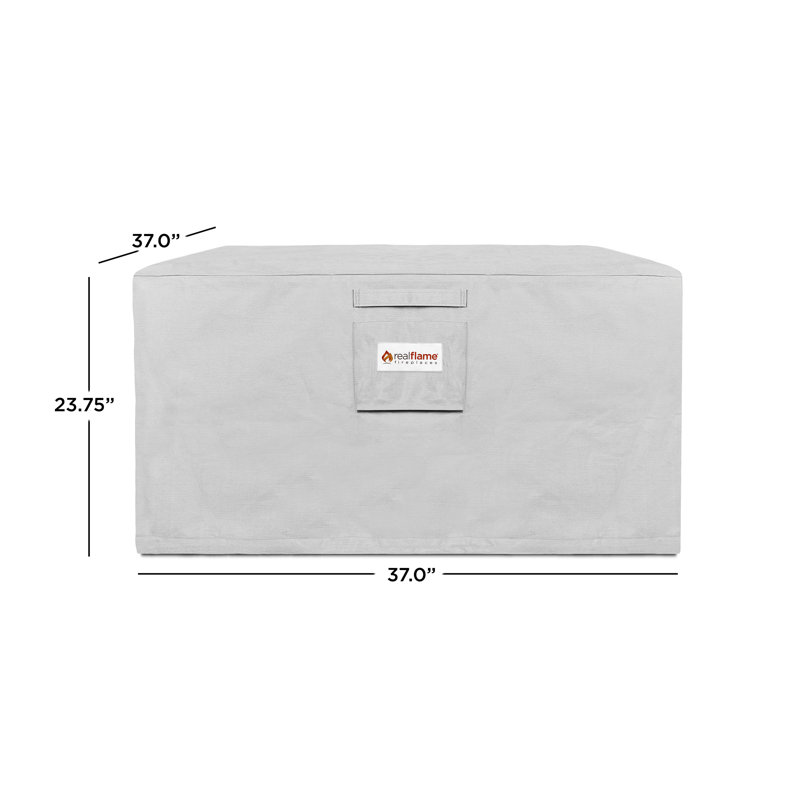Fire Pit Cover Fits up to 50.6", 23.75" H x 37" W x 37" D