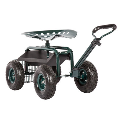 Chariot de jardin à roulettes Kinfant