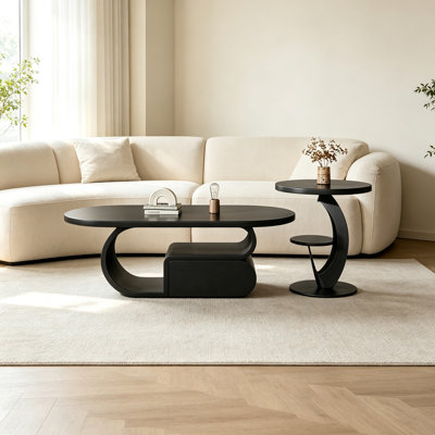 Simple Light Luxury Coffee Table Practical Storage
