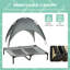 Elevated Dog Bed Cooling Raised Pet Cot-121321695-121321692