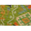 Tapis de couloir vert / rouille en laine noué à la main 2 pi 8 po x 7 pi 11 po Cedorah Southwestern